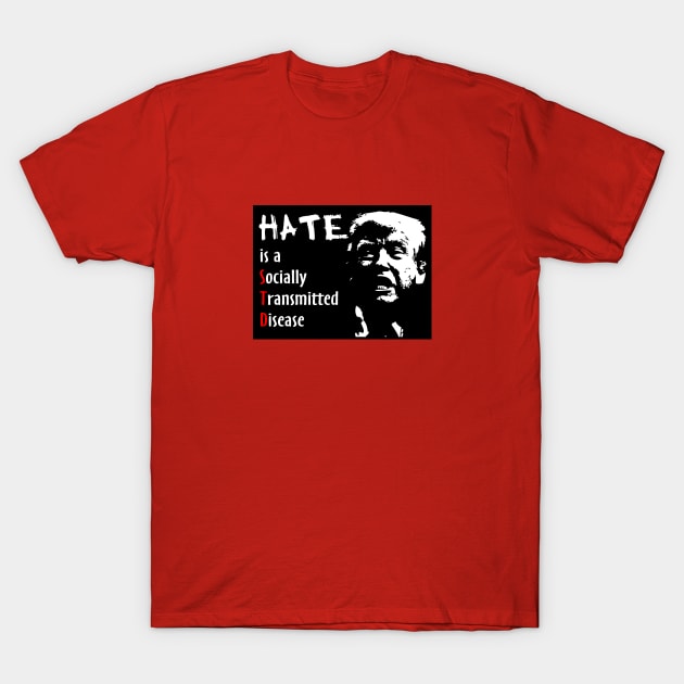 Hate is an STD T-Shirt by mynaito